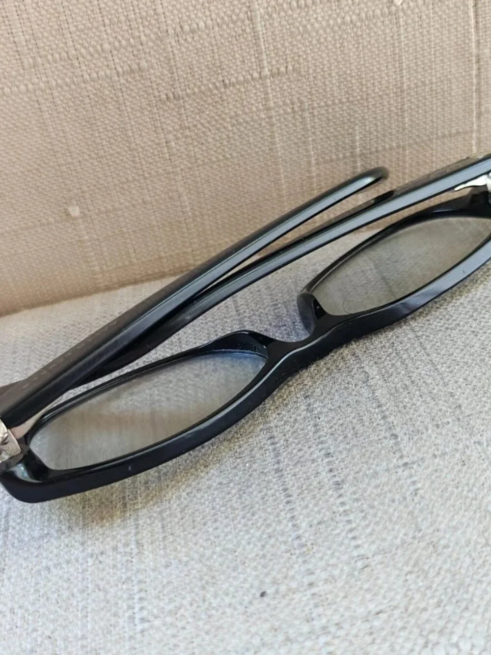 Vintage Ralph Lauren Glasses Frame Black Eyeglasses RL6108 5001 Eyewear Frame